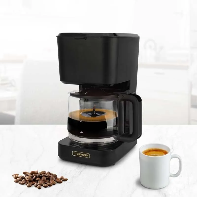 Kitchencook Matt Coffee cafetière filtre 1,3 L noir mat