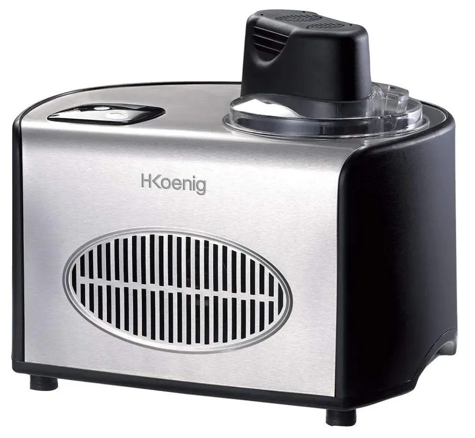 H.Koenig HF250 sorbetière turbine à glace 1,5 L compresseur