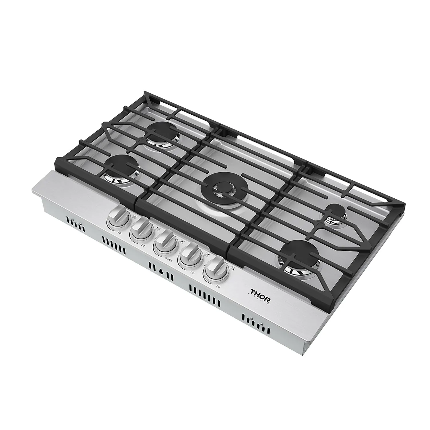 Thor Professional Plaque Gaz 36 Pouces Inox 22000 BTU