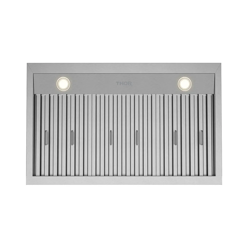 Thor 36 pouces hotte encastrable inox 480 CFM