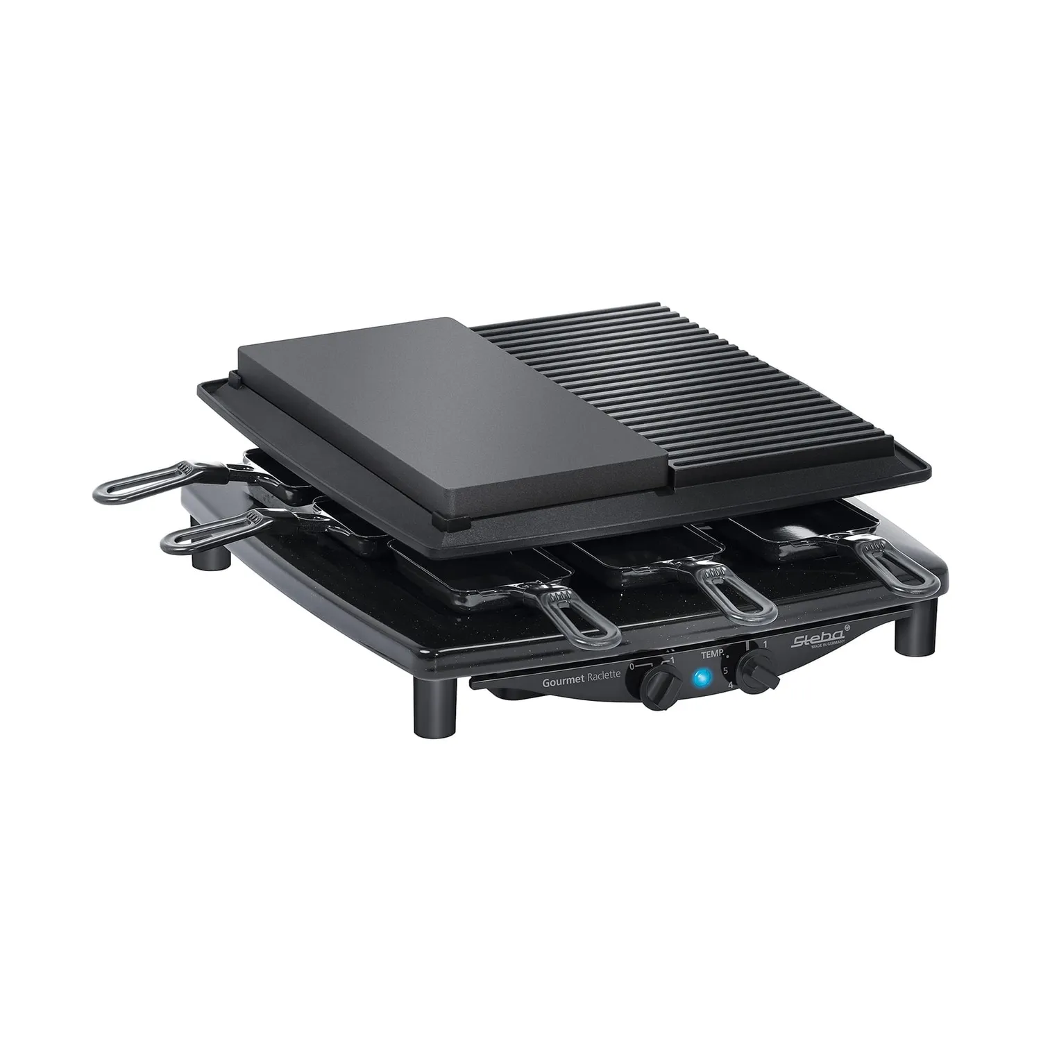 Steba RC 4 Plus Deluxe raclette 8 personnes pierre lavable
