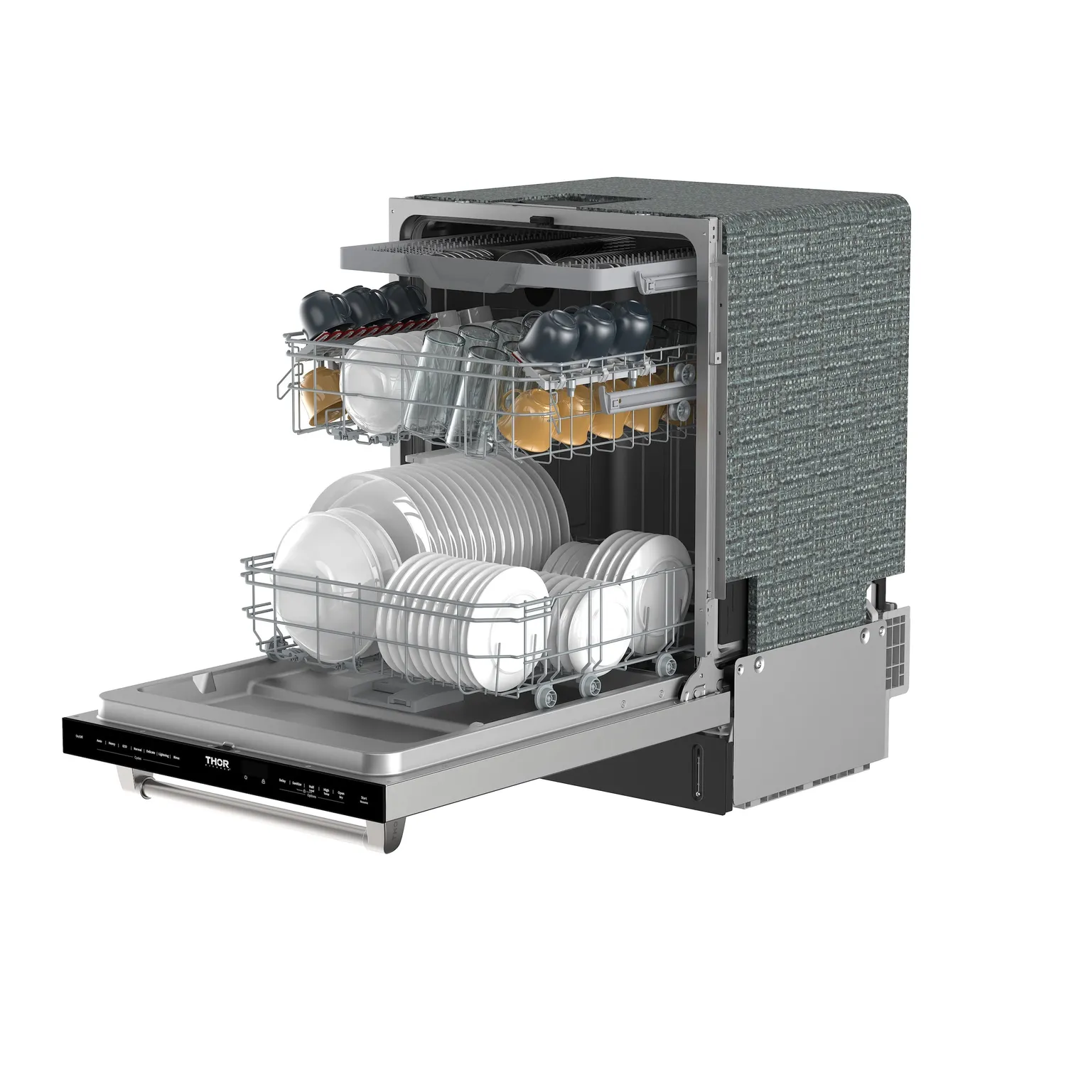 Thor TDW24C7 lave-vaisselle encastrable 24 pouces inox 7 cycles