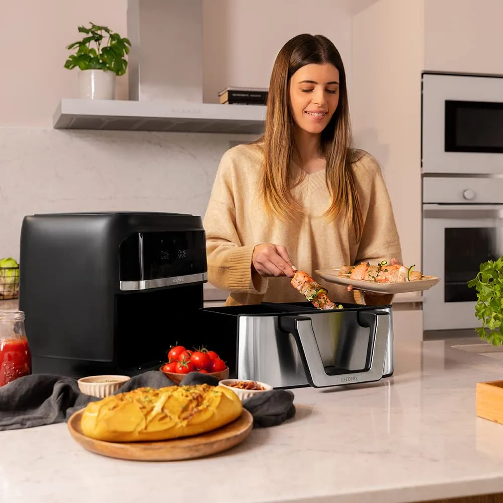 Cecotec Cecofry Dual 9000 friteuse sans huile 9L double cuve