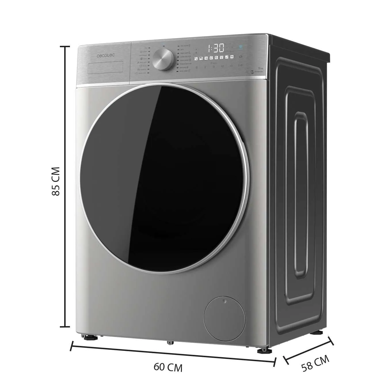 Cecotec Bolero DressCode 7150 lave-linge 9 kg classe A