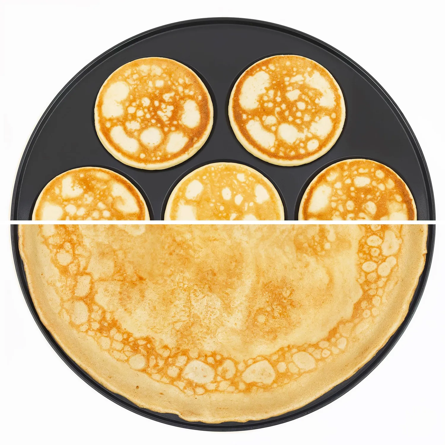 H.Koenig KREP56 crêpière électrique 33cm réversible 1500W