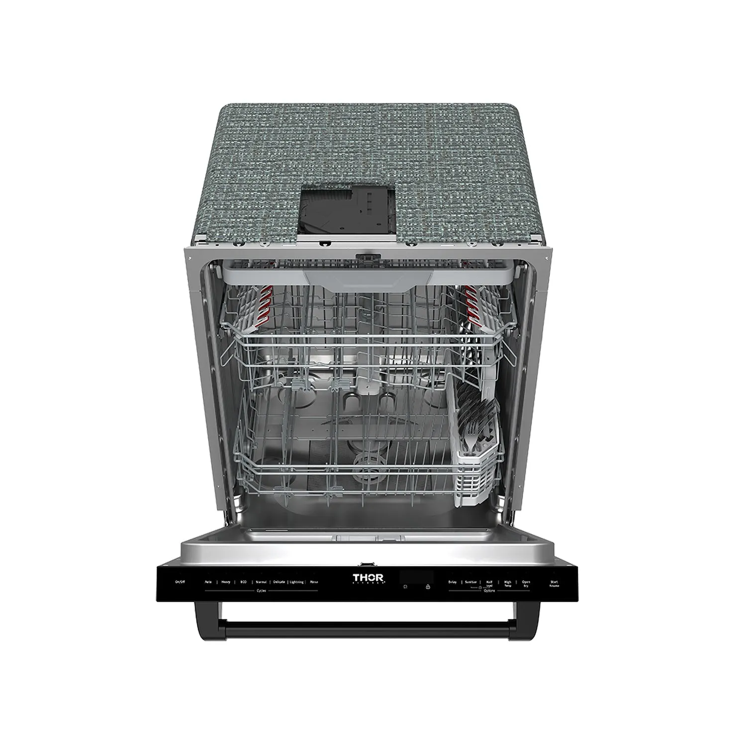 Thor 24 Pouces Lave-Vaisselle Encastrable Noir 47 dB