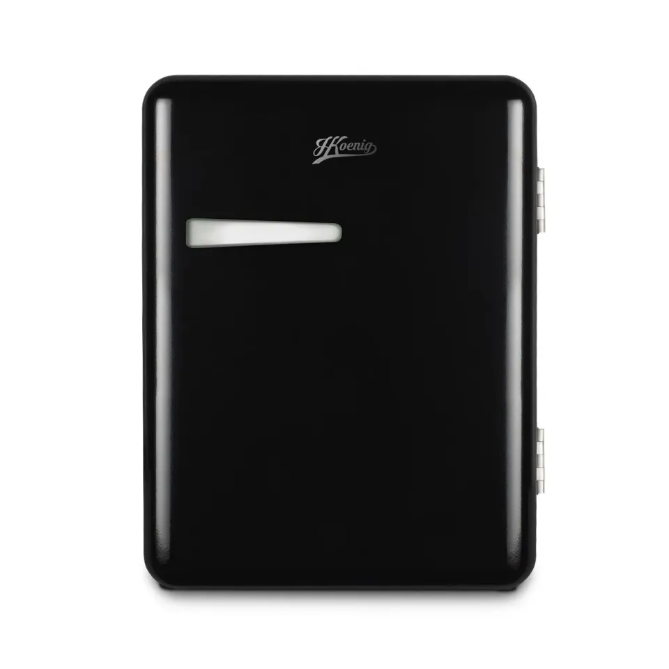 H.Koenig TOAD9 mini frigo vintage 31L noir