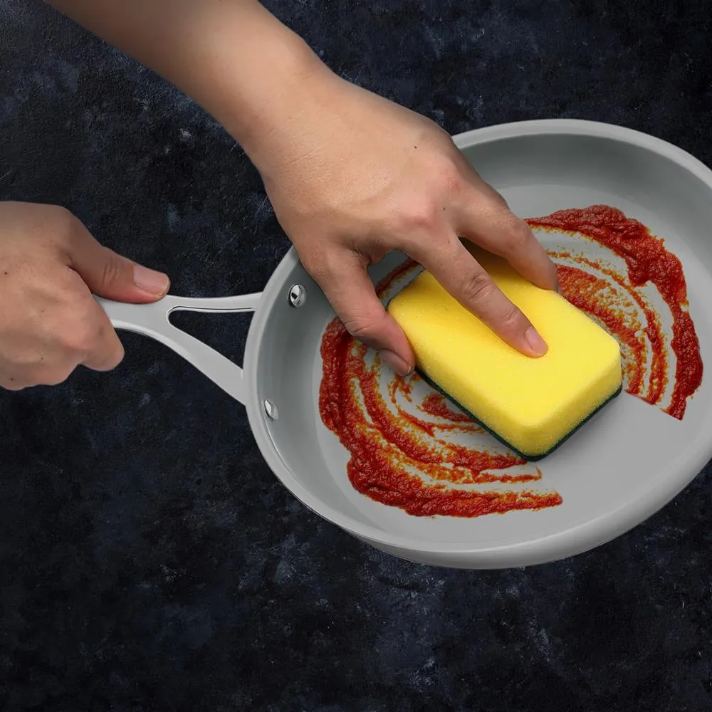 Nutrichef poêle 24 cm antiadhésive inox