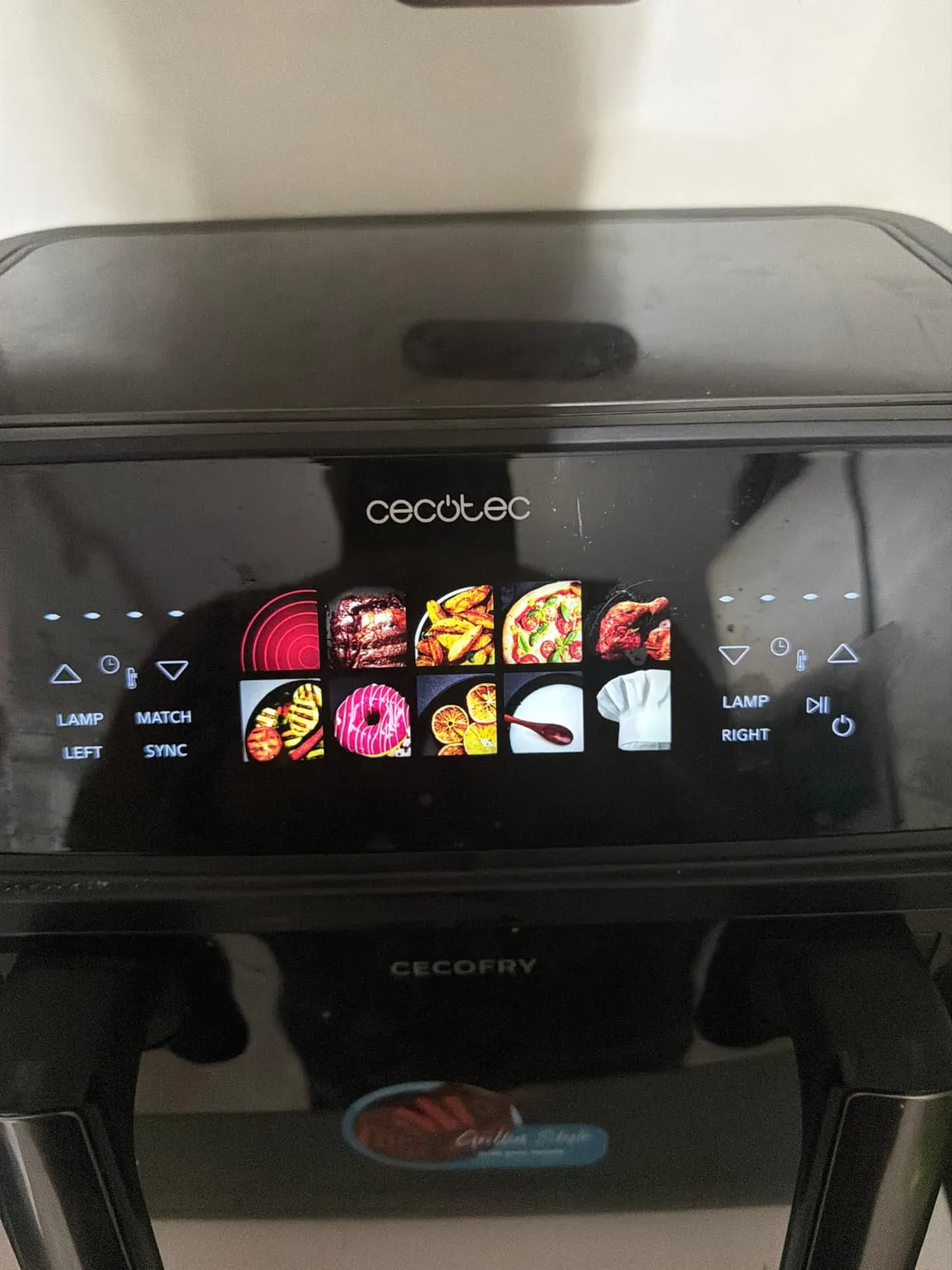 Cecotec Cecofry Grill Duoheat 10000 friteuse grill 10L noir