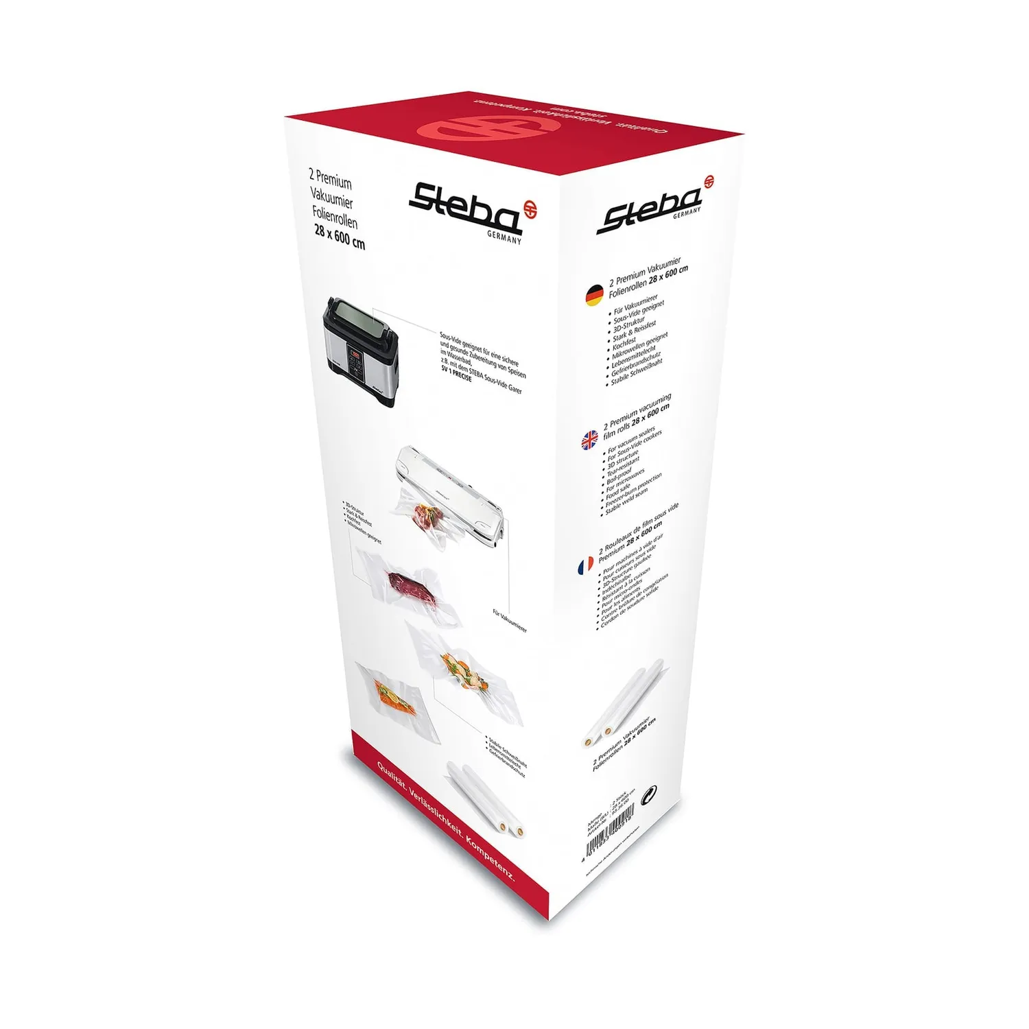 Steba Premium rouleaux sous vide 28x600 cm lot 2