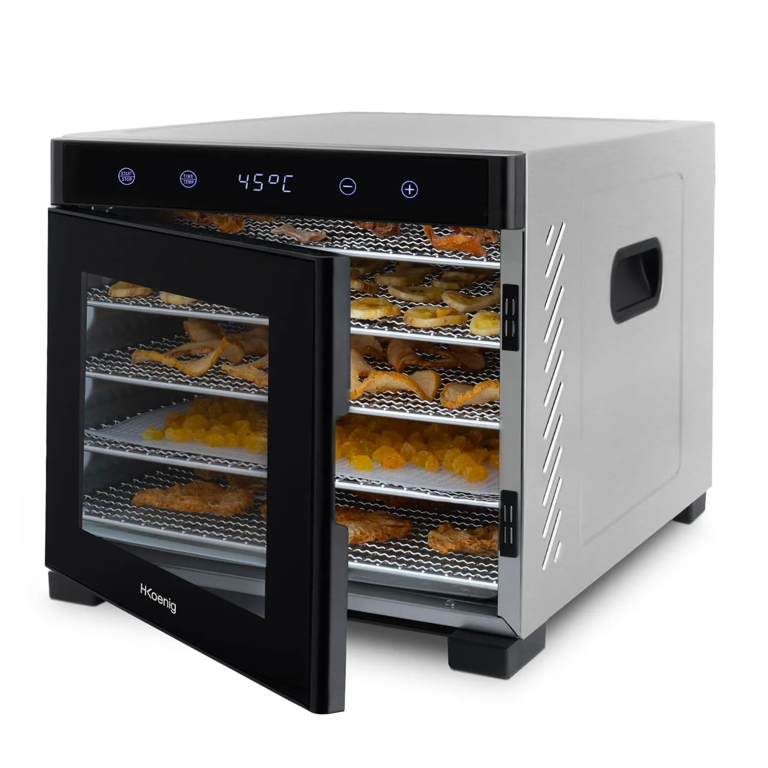 H.Koenig DSY900 déshydrateur 6 plateaux 650 W tactile