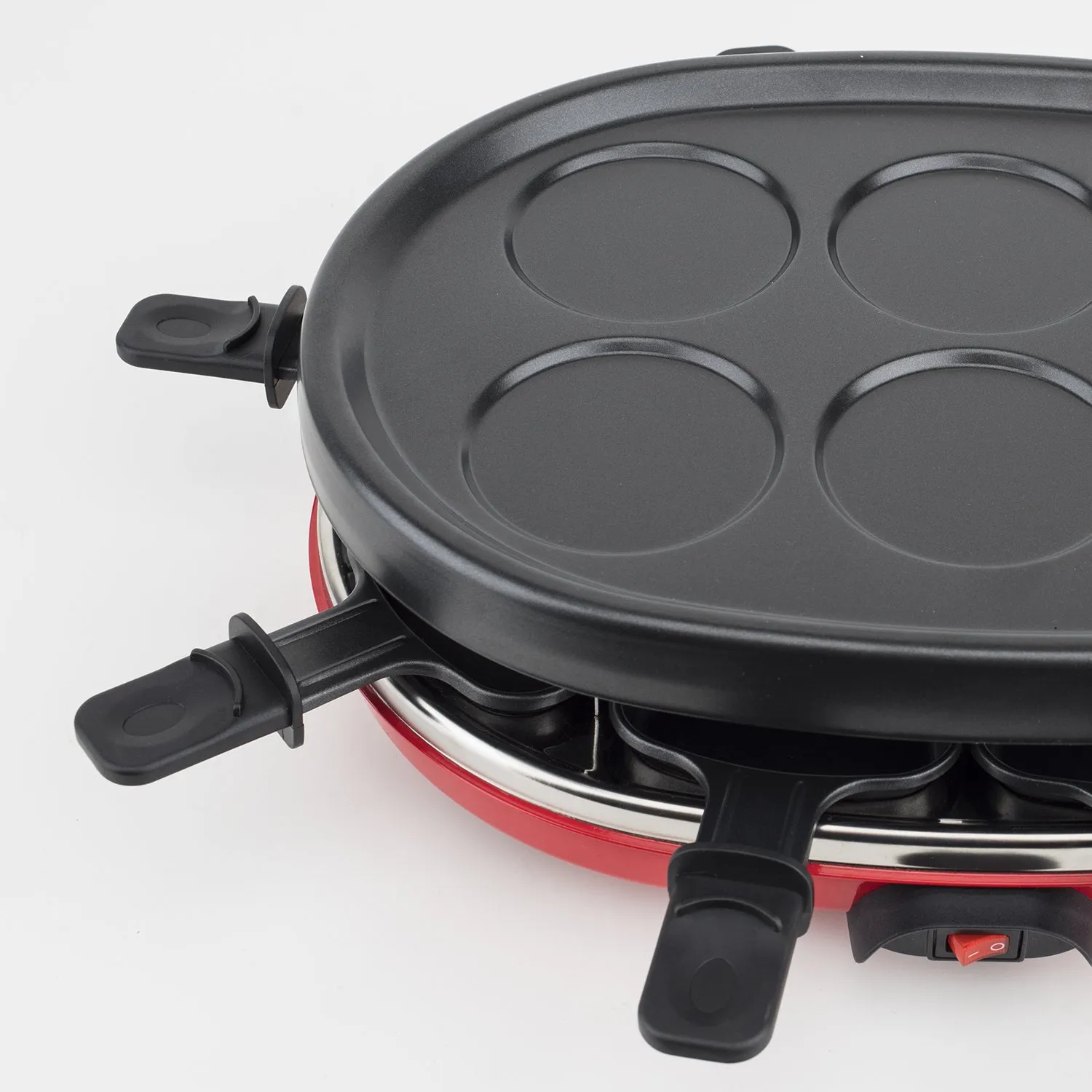 H.Koenig RP412 appareil à raclette 8 personnes pierre