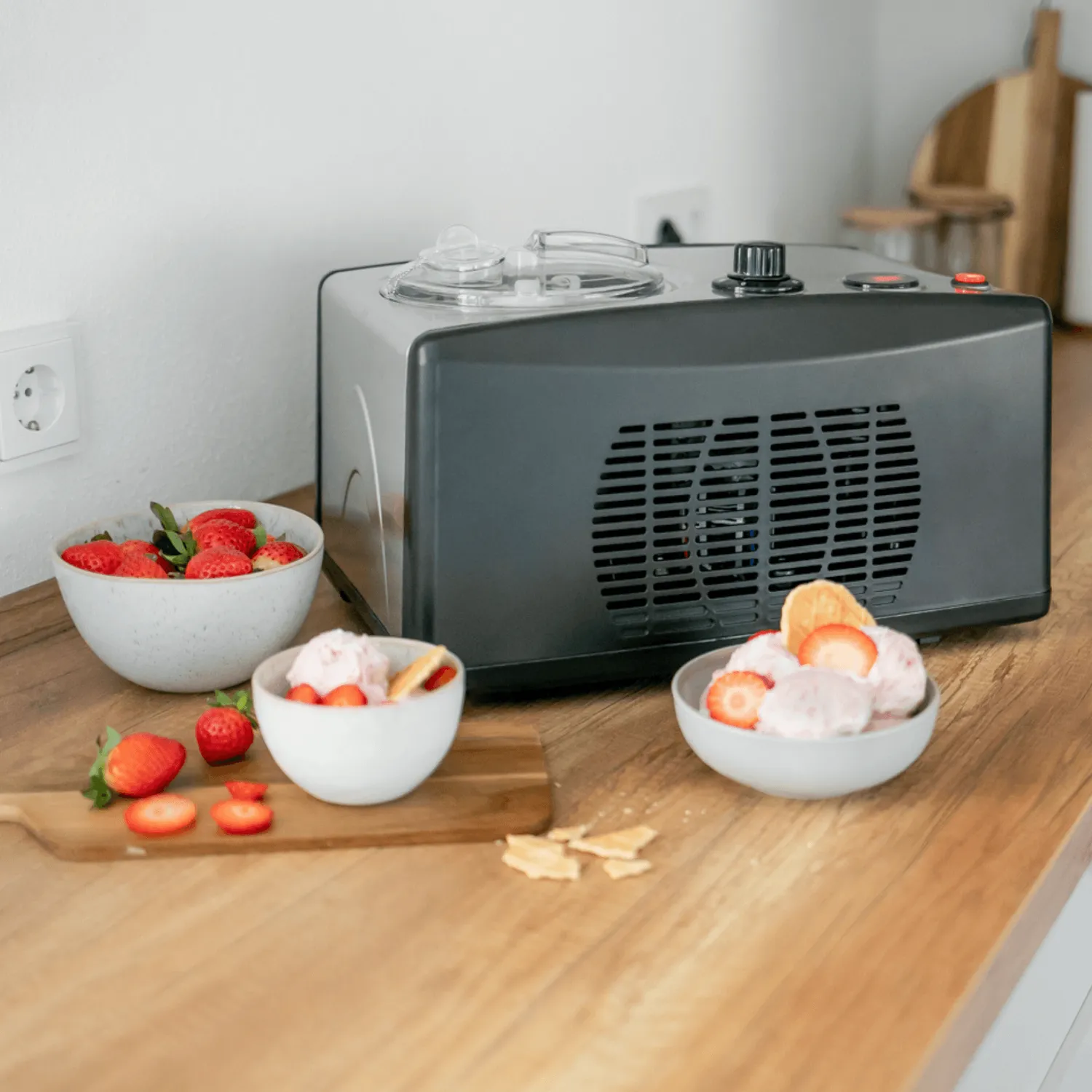 Steba IC 150 sorbetière turbine 1,5 L compresseur