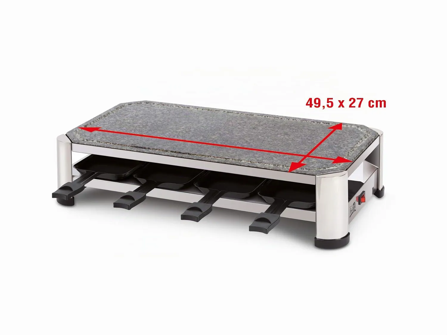 Fritel SG 2180 pierrade raclette 8 personnes sans PFAS