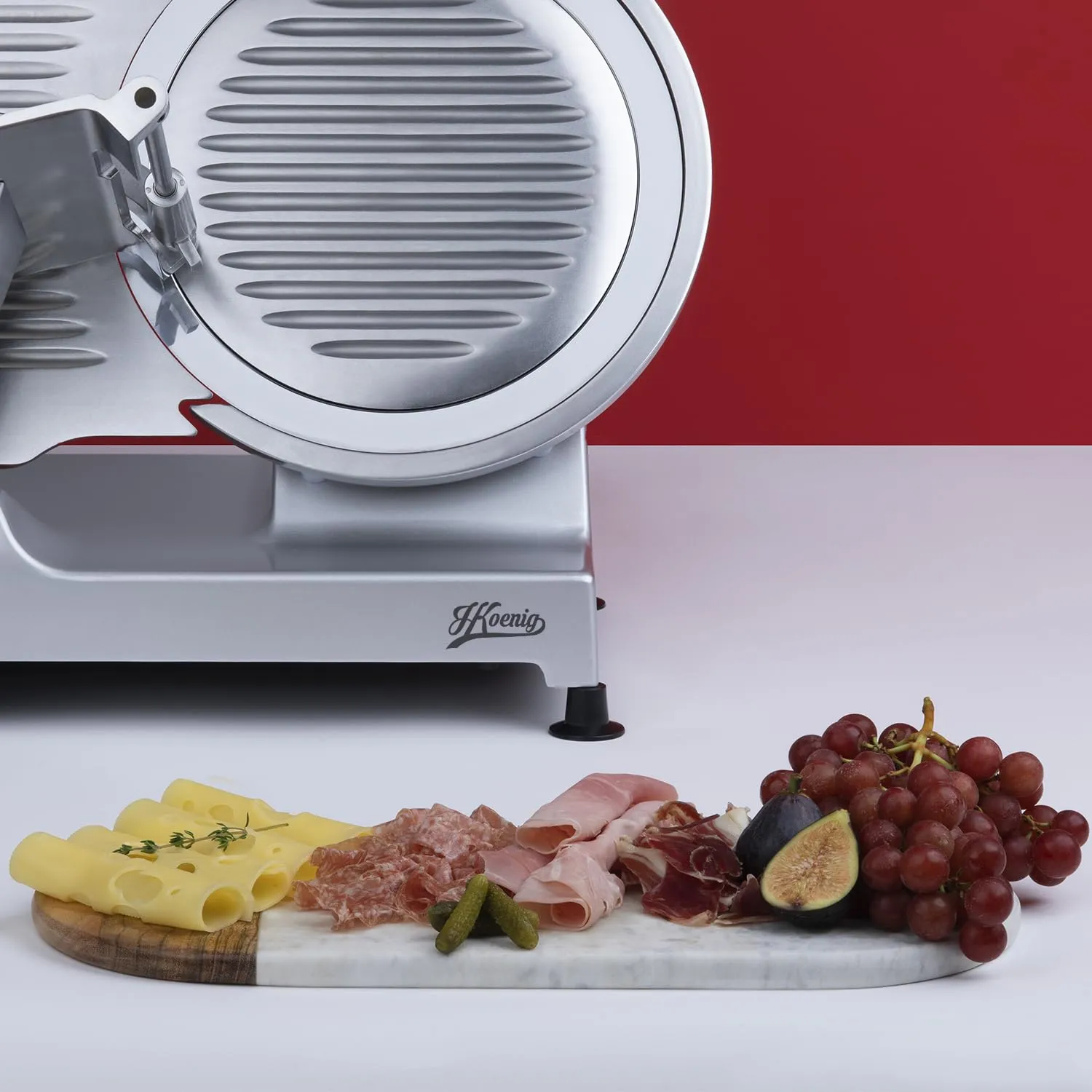 H.Koenig MSX300 trancheuse électrique pro lame 300mm inox