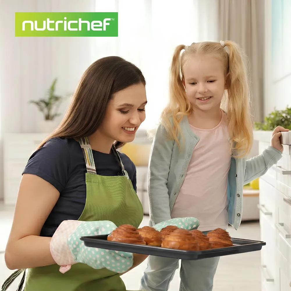 Nutrichef set pâtisserie 8 pièces acier antiadhésif