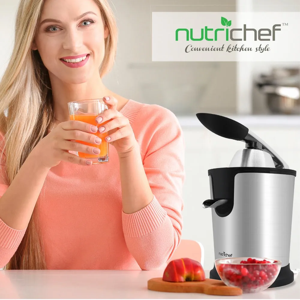 Nutrichef presse-agrumes électrique inox 160 W