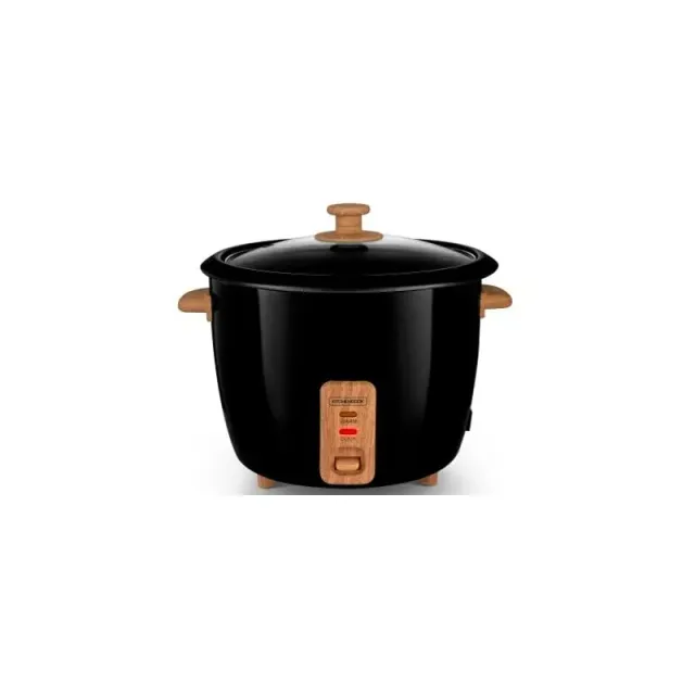 Kitchencook Japan Wood Black cuiseur riz 1 L noir