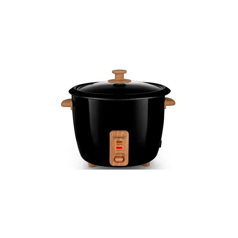 Kitchencook Japan Wood Black cuiseur riz 1 L noir