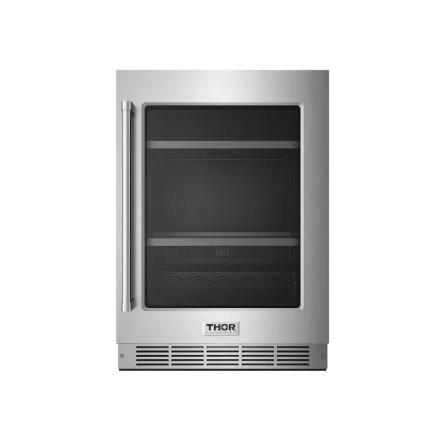 Thor 24 pouces refroidisseur boissons encastrable inox LED