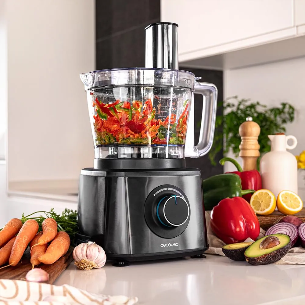 Cecotec Paprika 1300 Full robot culinaire 2000 W noir