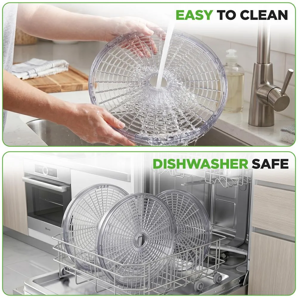 Nutrichef déshydrateur blanc compact un bouton