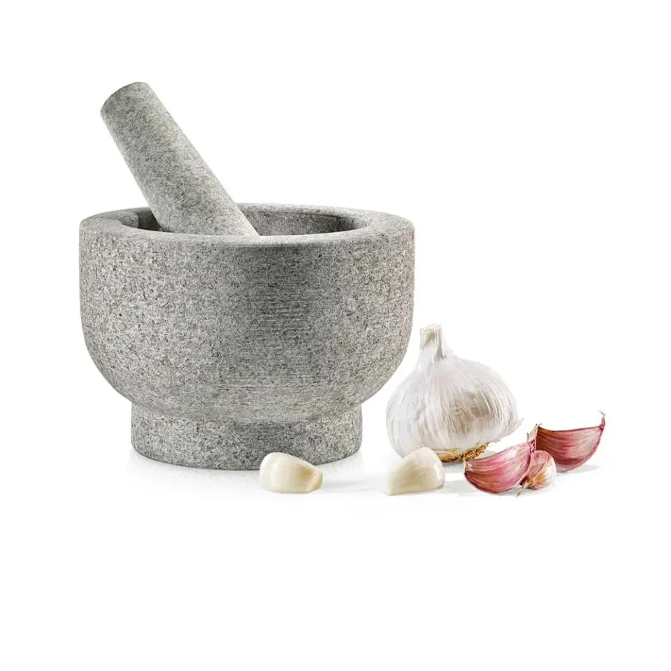 Nutrichef NCPSTL1 mortier pilon granit 15 cm