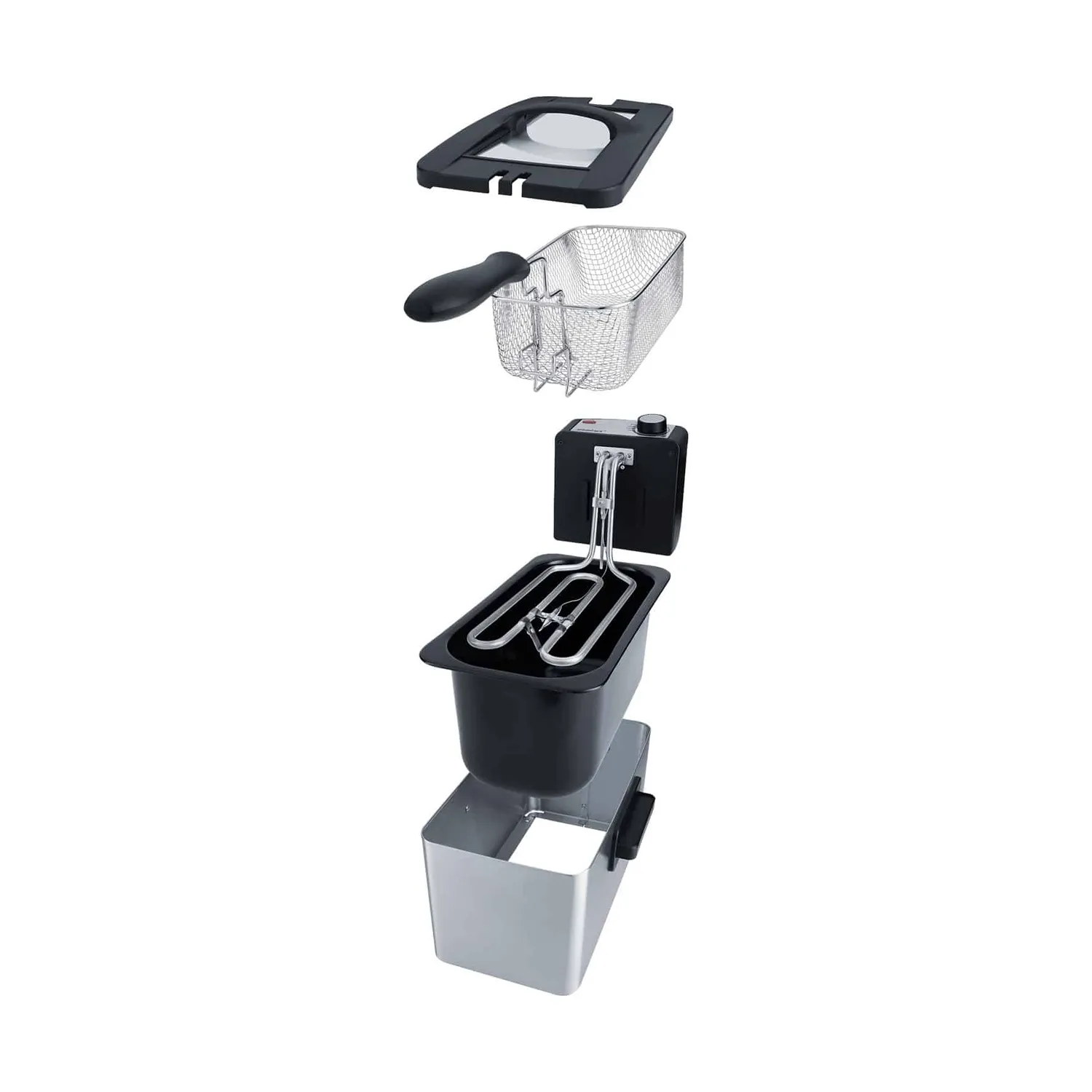 Steba DF 180 friteuse inox 3 L zone froide 1 kg