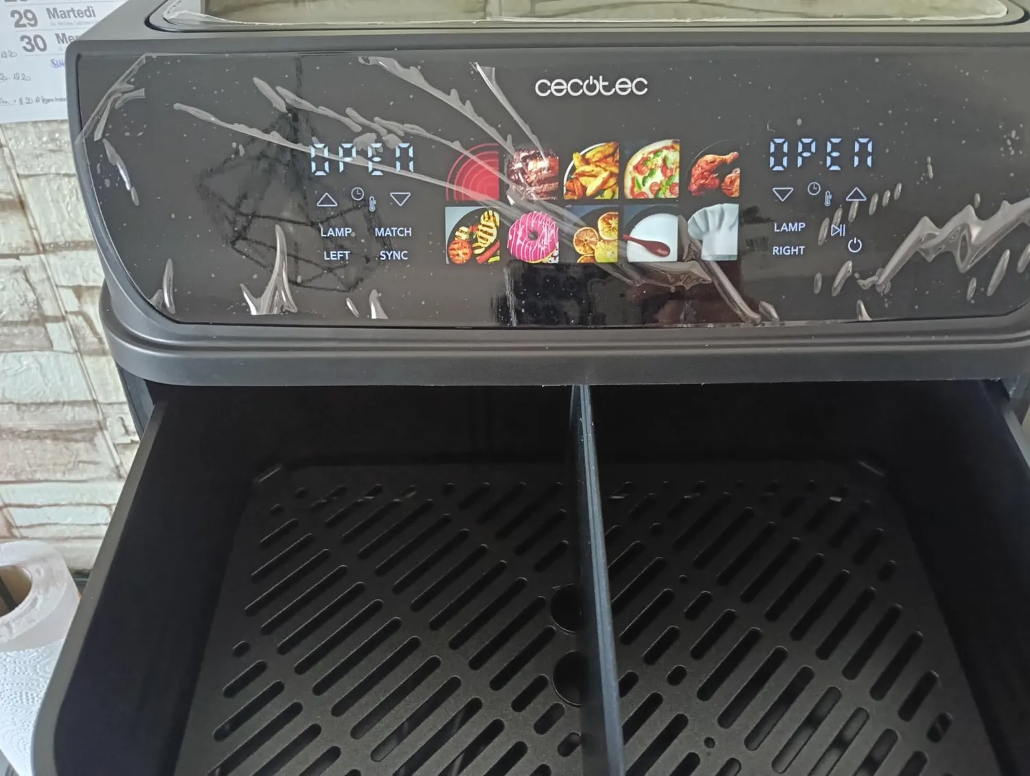 Cecotec Cecofry Grill Duoheat 10000 friteuse grill 10L noir