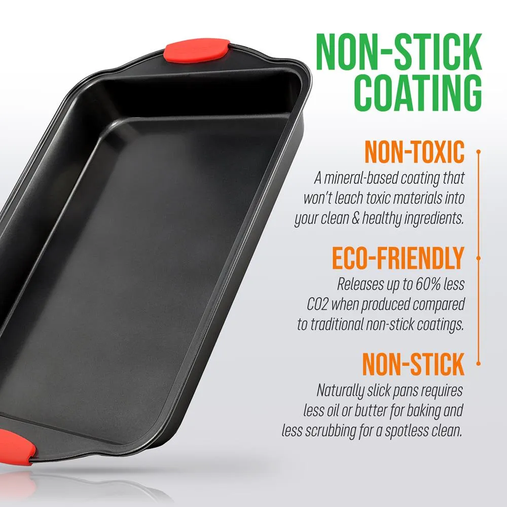 Nutrichef plaque cuisson antiadhésive noire poignées silicone