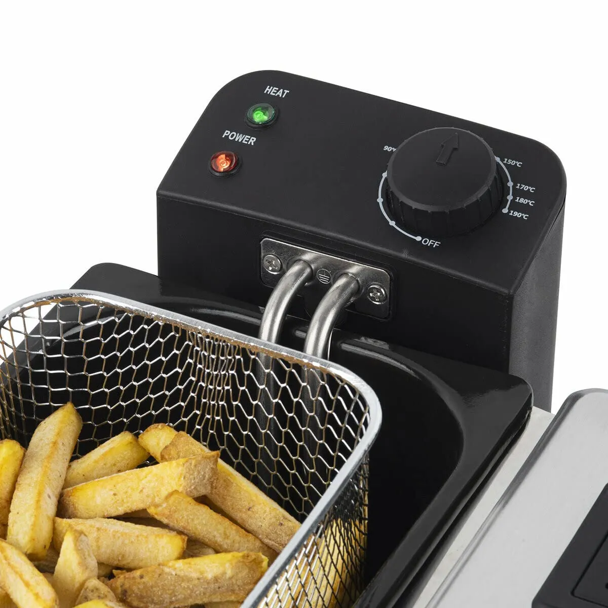 H.Koenig DFX600 friteuse double bac inox 2 x 3 L