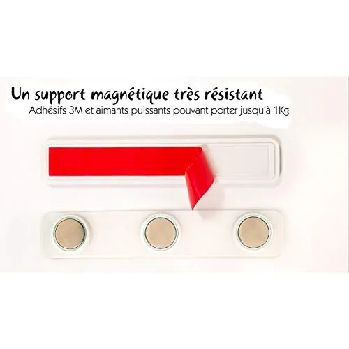 Kitchencook Beersky porte-bières magnétique 3 bières