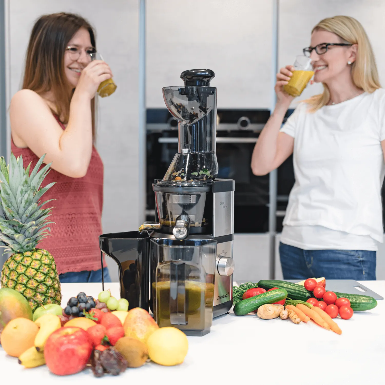 Steba E 400 extracteur de jus slow juicer inox