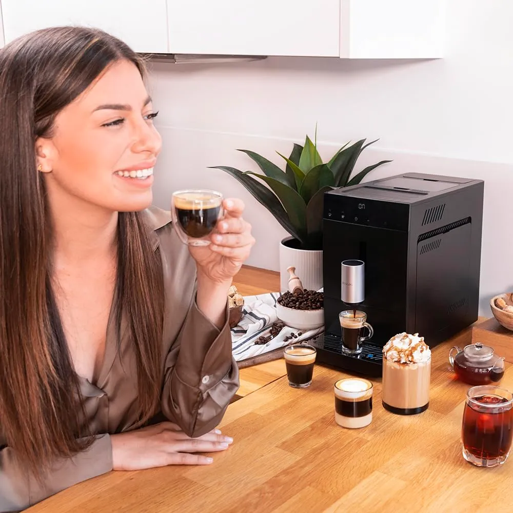 Cecotec Cremmaet Compact machine à café grains 19 bars