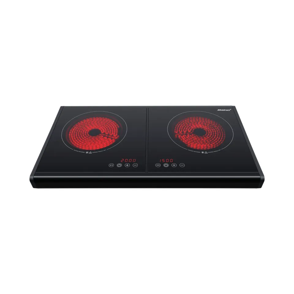 Steba HK 250 double plaque vitrocéramique 2000 W