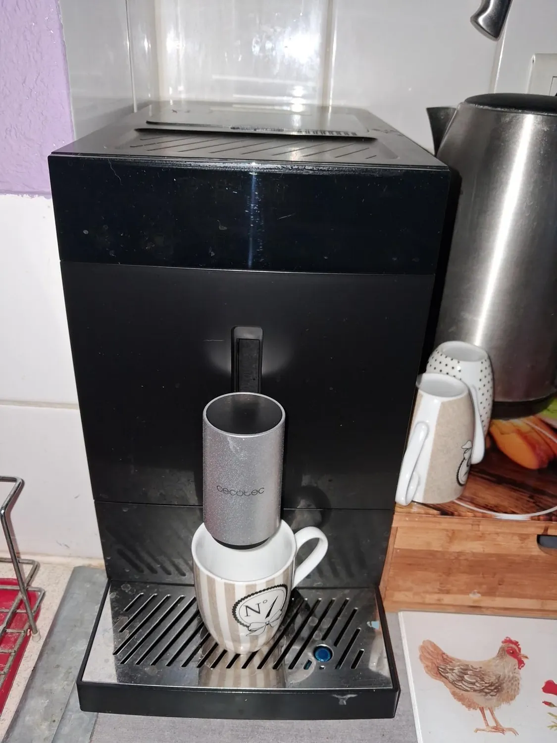 Cecotec Cremmaet Compact machine à café grains 19 bars