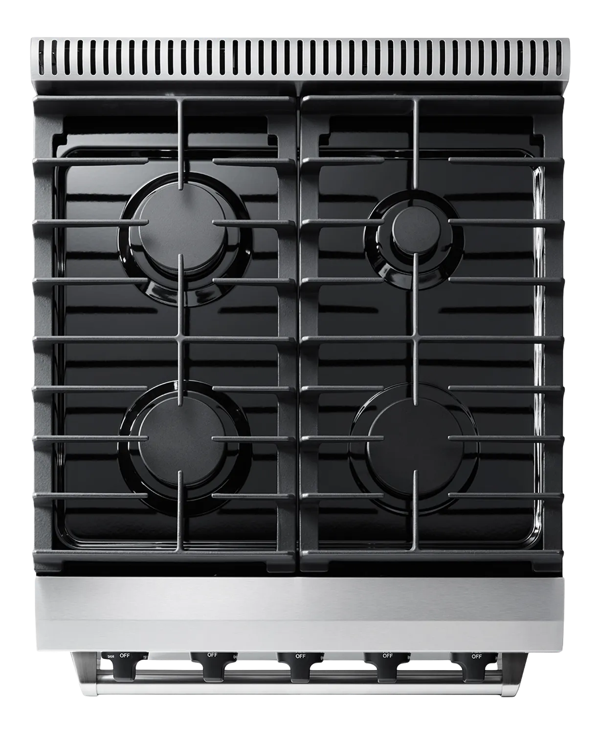 Thor cuisinière gaz 24 pouces inox 4 brûleurs compacte