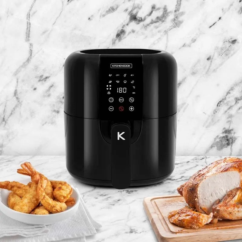 KitchenCook AirMed friteuse sans huile 3L noire