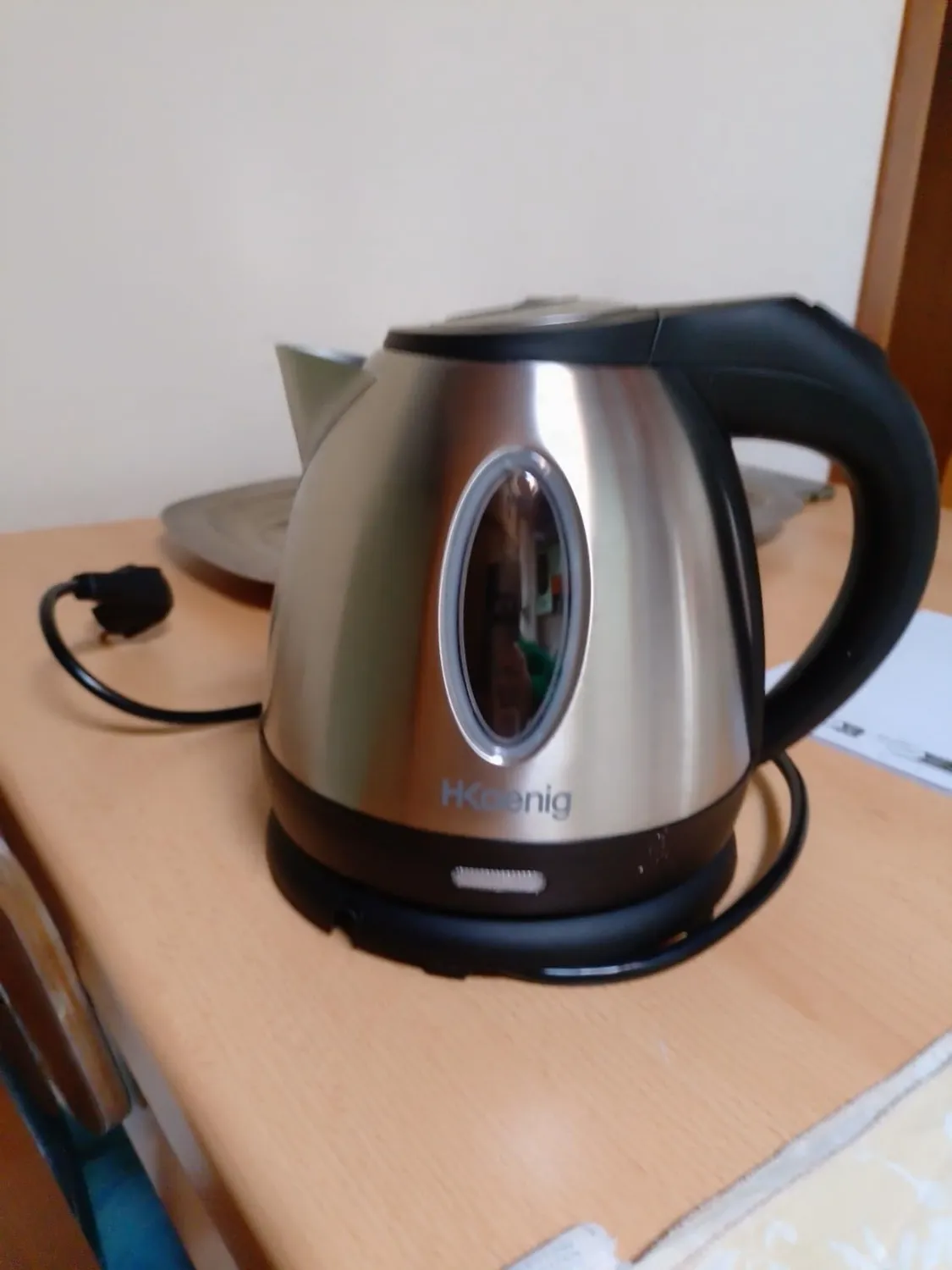 H.Koenig BO12 bouilloire 1,2 L inox graduée