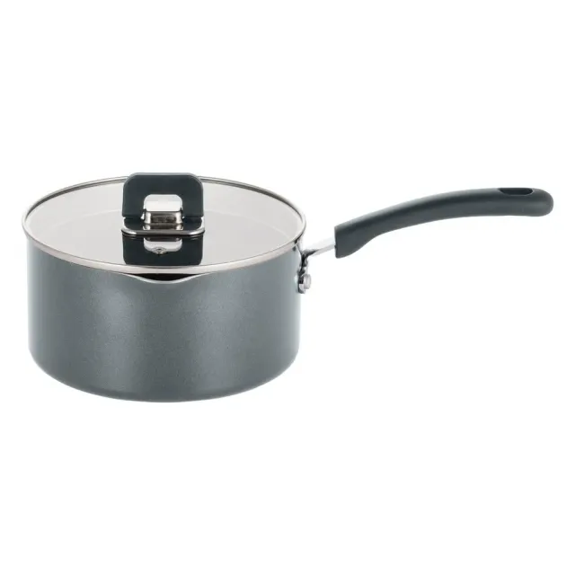 Nutrichef casserole 1,5 QT grise couvercle verre pliable