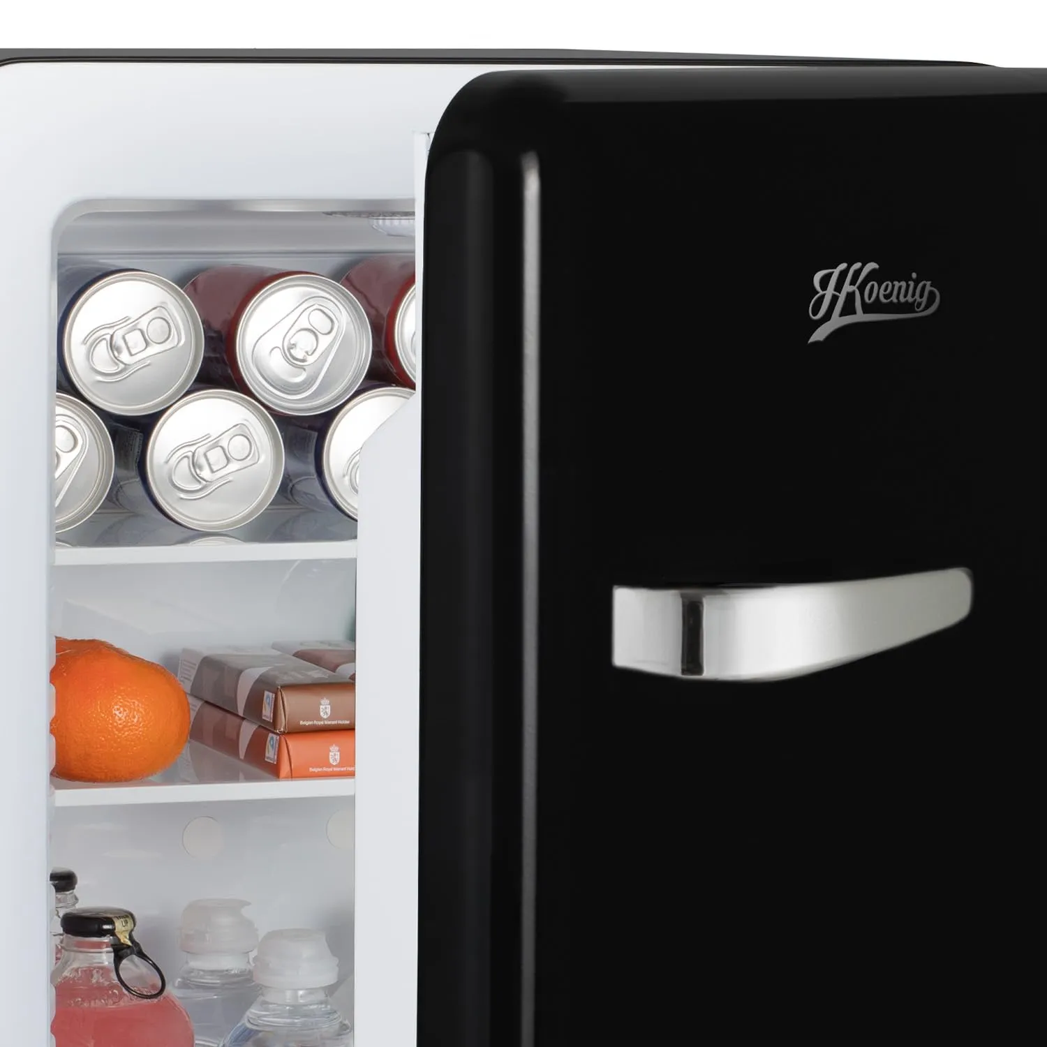 H.Koenig TOAD9 mini frigo vintage 31L noir