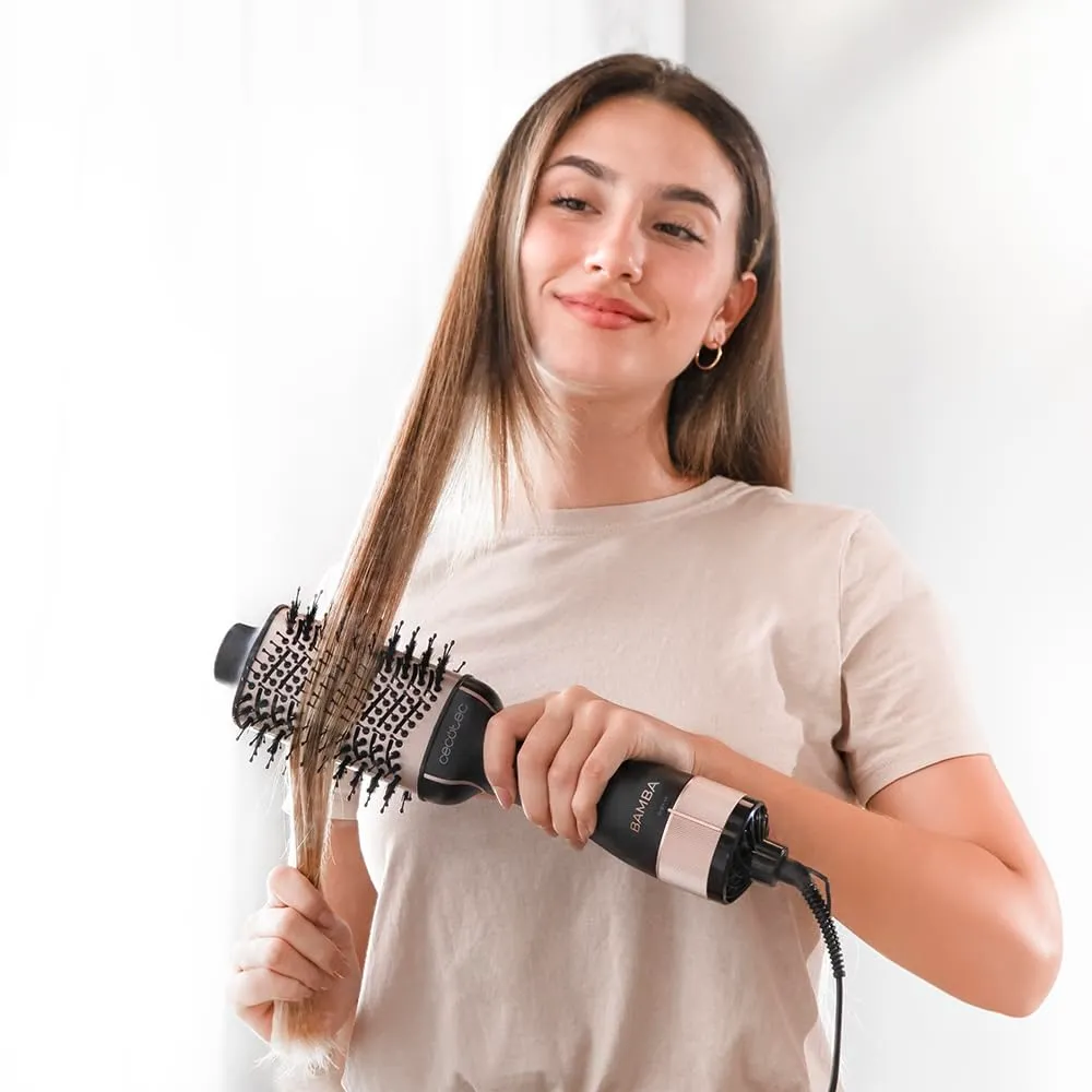 Cecotec Bamba CeramicCare brosse à air blanche 1200W