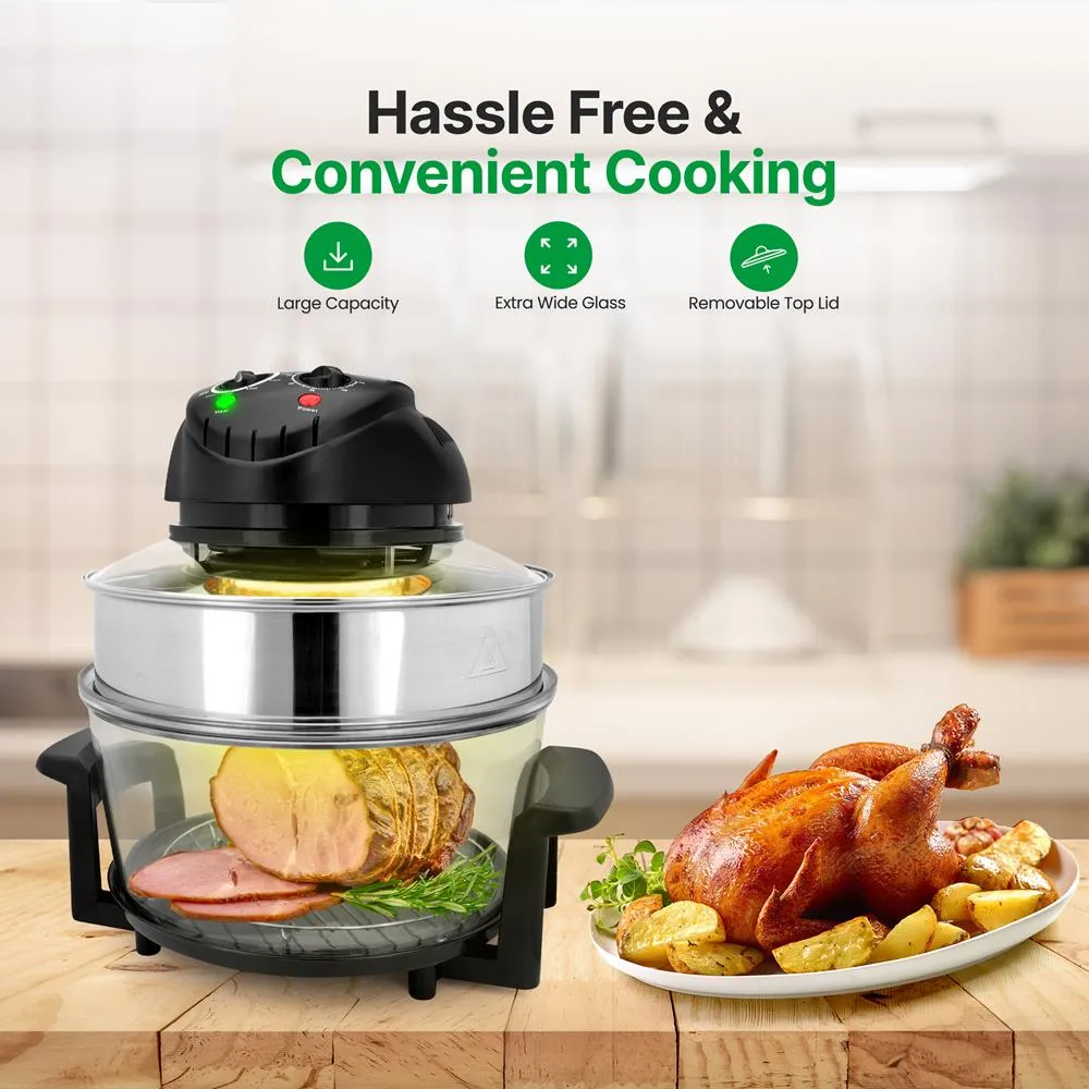 Nutrichef PKCOV45 four à convection 18 QT 1200W
