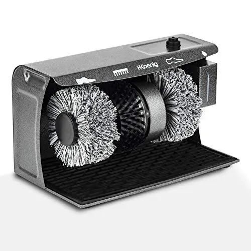 H.Koenig U600 cireuse chaussures électrique 120W 3 brosses