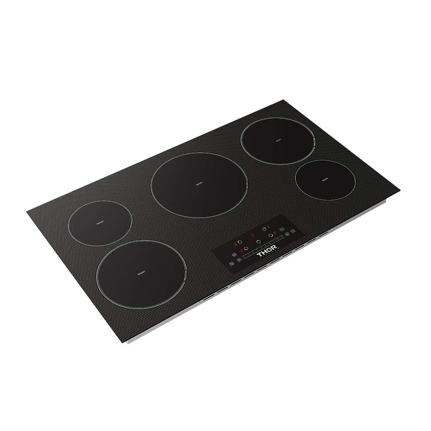 Thor Plaque Induction 36 Pouces Noire 5 Foyers Tactile