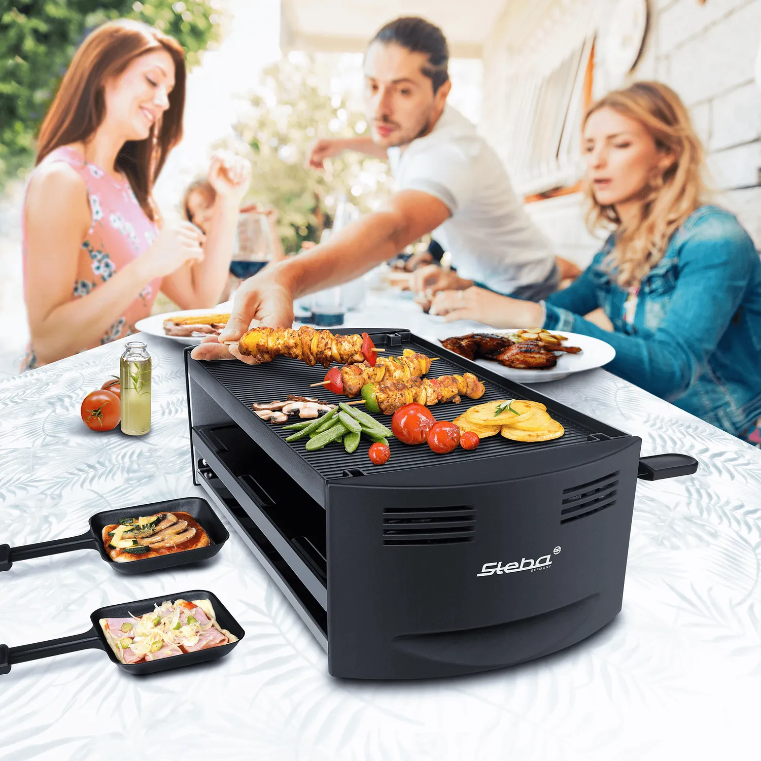 Steba RC 6 Bake & Grill appareil à raclette 6 personnes