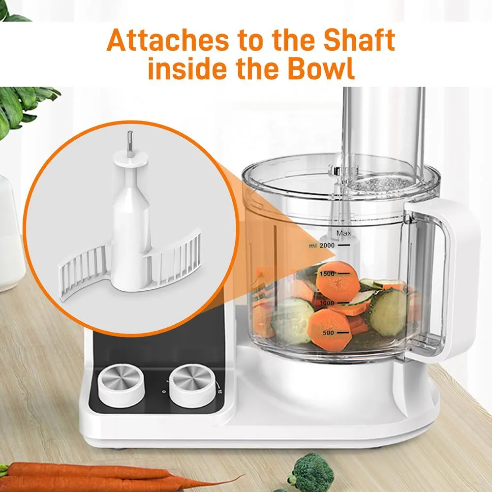 Nutrichef NCFP8 disque émulsionneur pour robot