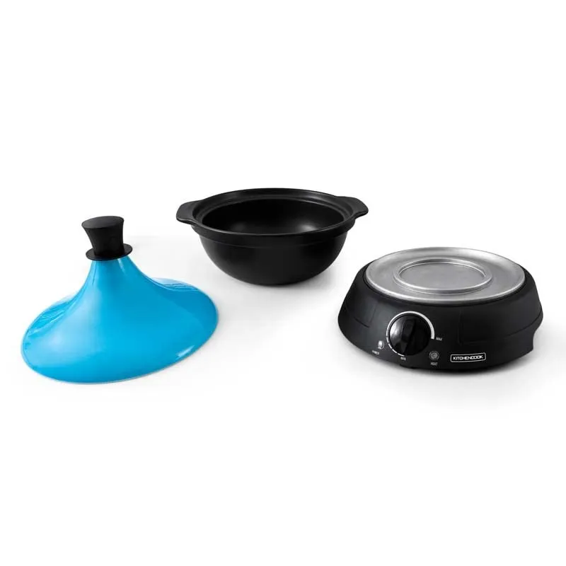 KitchenCook K-Jine 3 tajine électrique 3L bleu