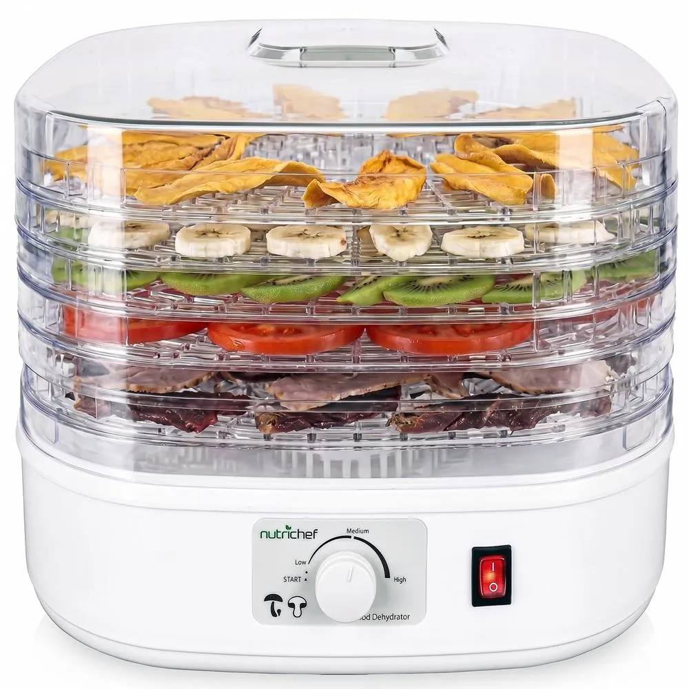 Nutrichef déshydrateur alimentaire électrique multi-plateaux