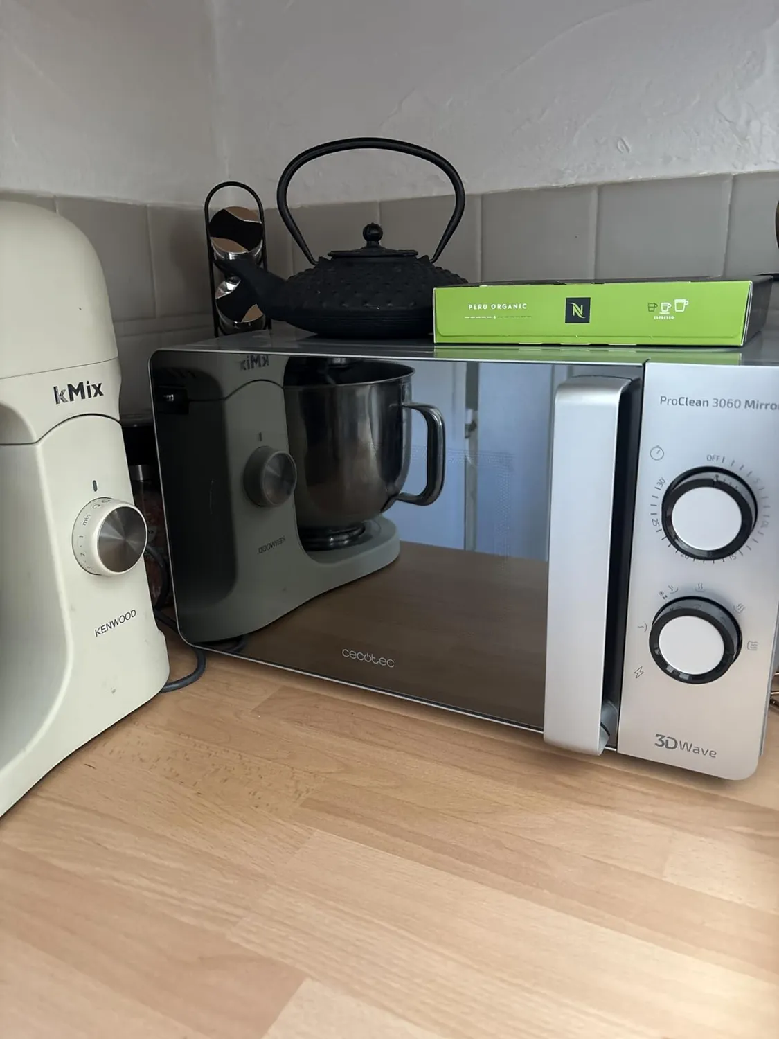 Cecotec ProClean 3060 micro-ondes 20L miroir argenté